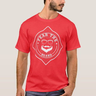 Beard Fear the beard funny beard design for beard  T-Shirt