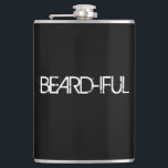 Beard Flask - Beard-iful - for the Bearded Man<br><div class="desc">Bearded men unite with this glorious beard flask. This is the perfect funny gift for the man with facial hair in your life. Perfect for birthdays,  father's day,  holidays,  or any occasion.</div>