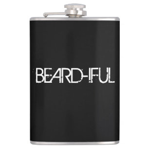 Beard Flask - Beard-iful - for the Bearded Man