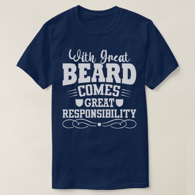 beard for life 20 T-Shirt (Design Front)
