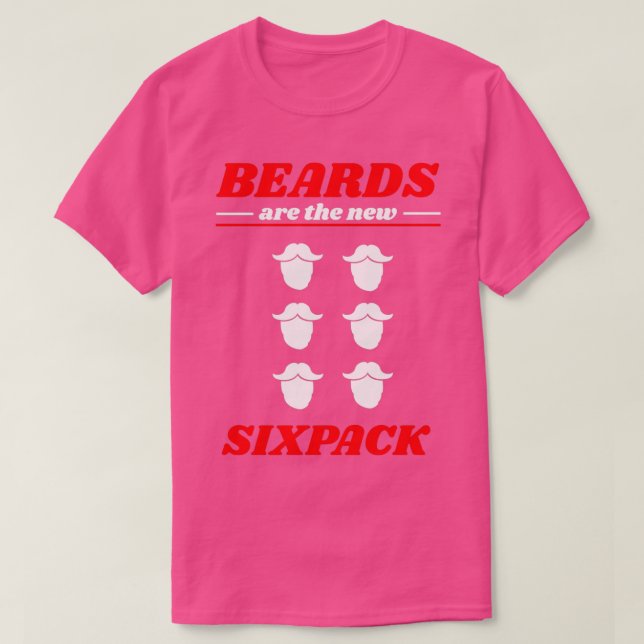 Beard Full Moustache Men Gift 14 T-Shirt (Design Front)