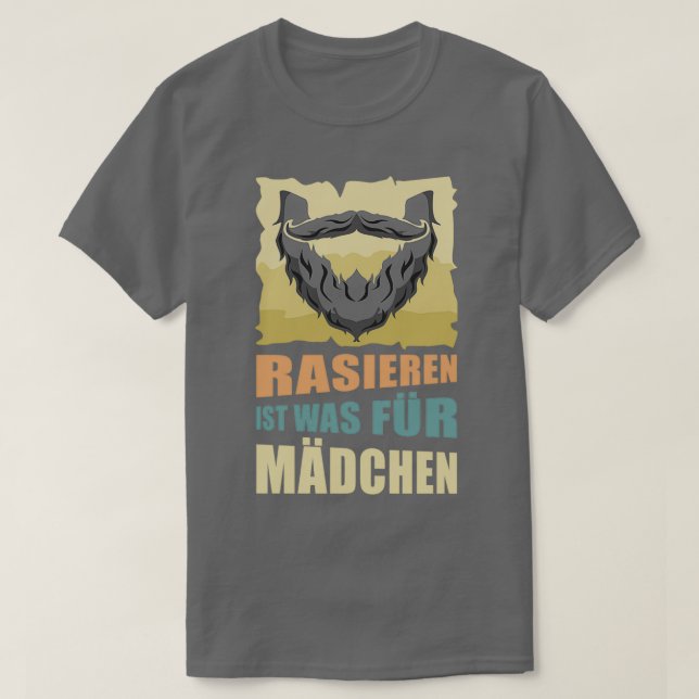 Beard Funny Gift 4 T-Shirt (Design Front)