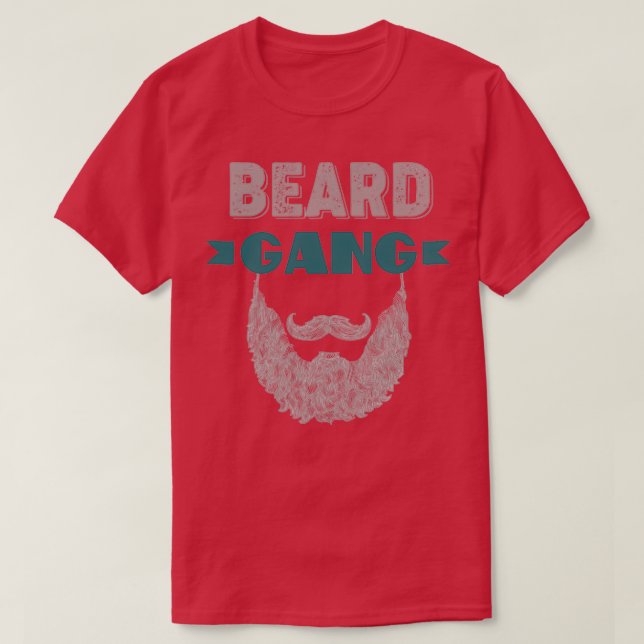 Beard Gang 14 T-Shirt (Design Front)