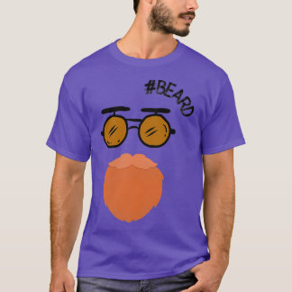 Beard Glass Cool T-Shirt