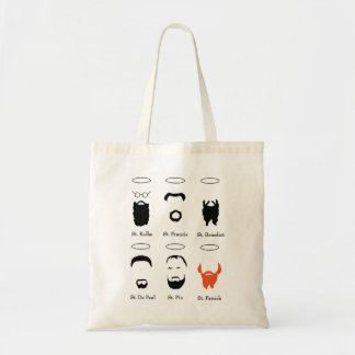 Beard Guide to the saints reusable tote bag