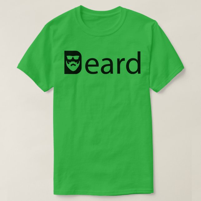 Beard having a Beard 1 T-Shirt (Design Front)