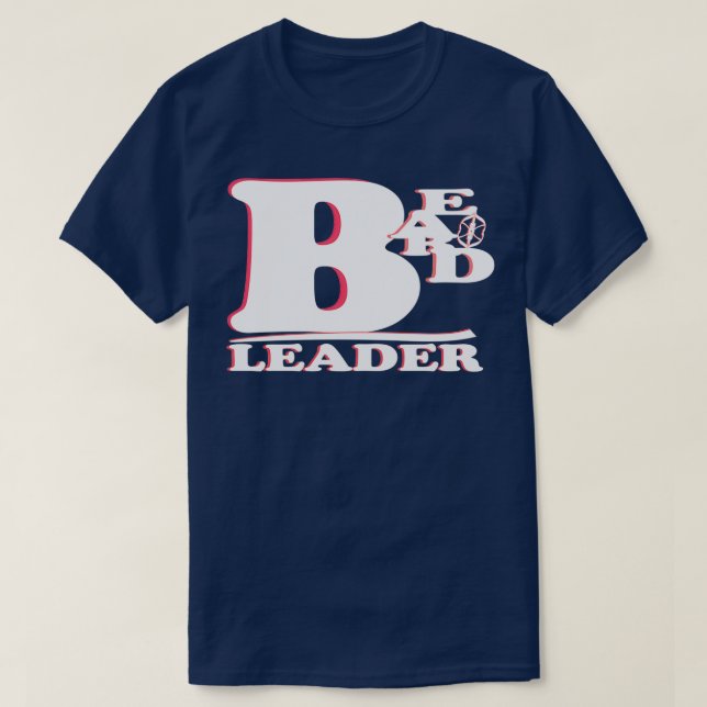 Beard Leader 1 T-Shirt (Design Front)