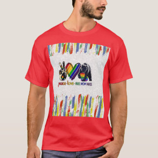 Beard LGBT Gay Pride Papa Bear Rainbow Bear Pride  T-Shirt