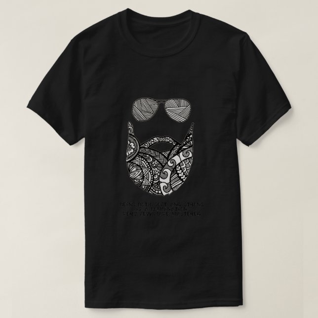Beard Life 4 T-Shirt (Design Front)