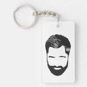 Beard Love Keychain