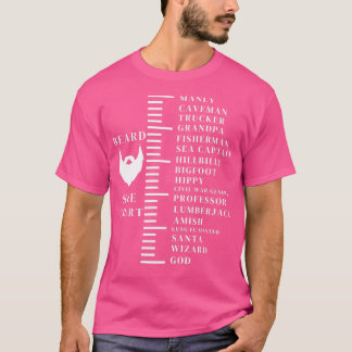 Beard Measuring 10 T-Shirt