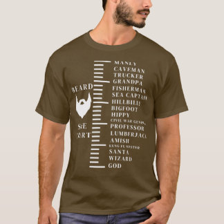 Beard Measuring 4 T-Shirt