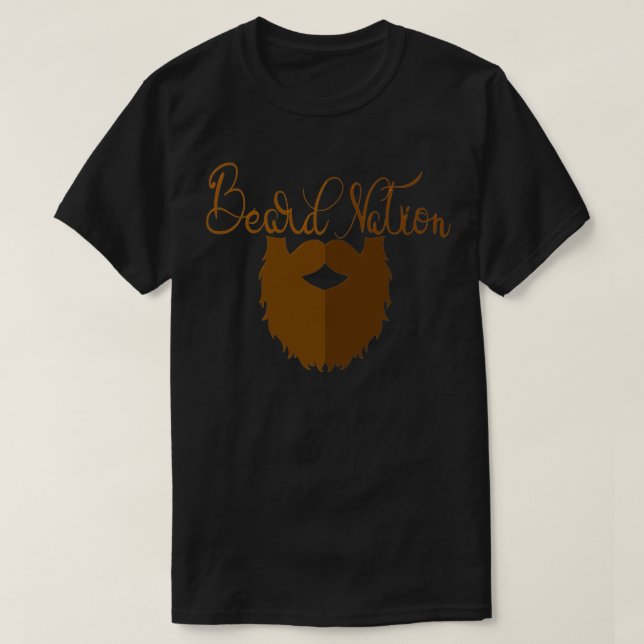 Beard Nation 3 T-Shirt (Design Front)