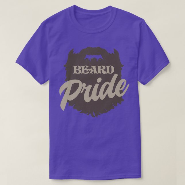 Beard Pride Shirt Beard Lovers Dont Shave Vintage (Design Front)