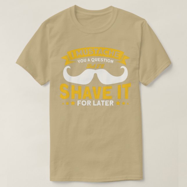 Beard Quote3 T-Shirt (Design Front)