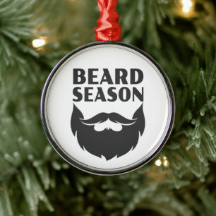 Beard Season Metal Tree Decoration
