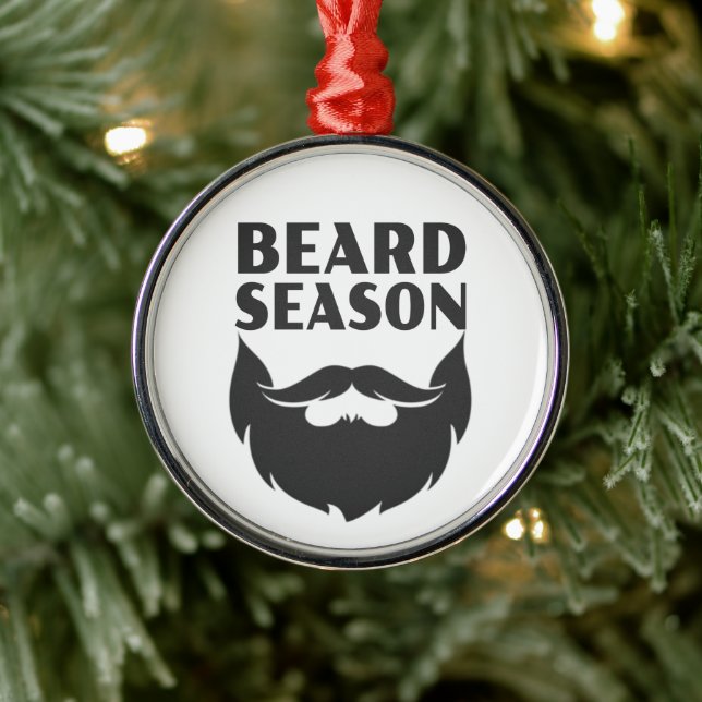 Beard Season Metal Tree Decoration (Tree)