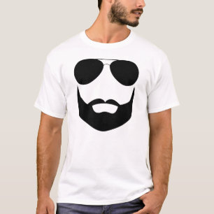 Beard Sunglasses T-Shirt
