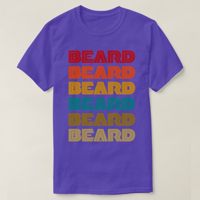 Beard Surname T-Shirt (Design Front)