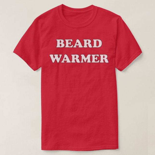 Beard Warmer Funny Design Dark mode T-Shirt (Design Front)