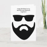 Bearded and Awesome Card<br><div class="desc">Let your man know that you love his bearded and awesome look</div>