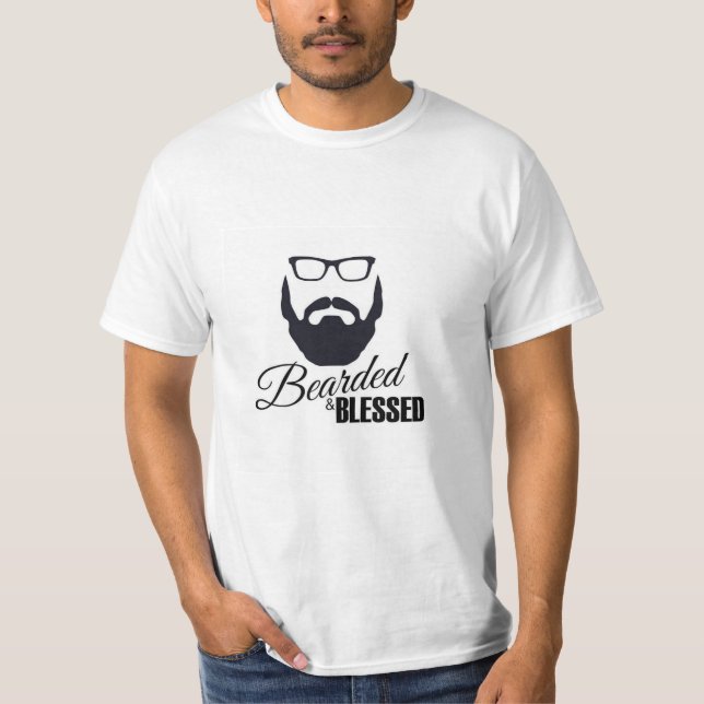 Bearded & Blessed Tees (Front)
