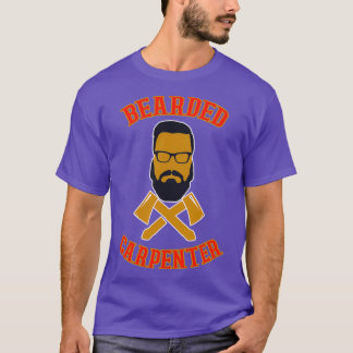Bearded Carpenter Design T-Shirt