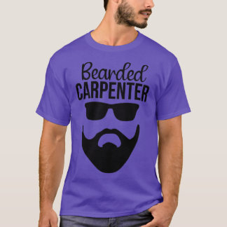 Bearded Carpenter Funny Beard Lovers Gift 1 T-Shirt