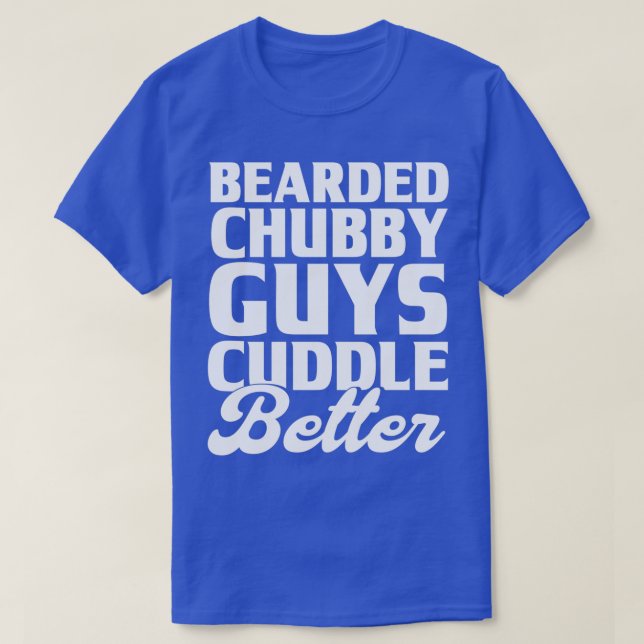 Bearded Chub T-Shirt (Design Front)