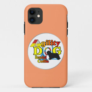 bearded collie agility iPhone 11 case