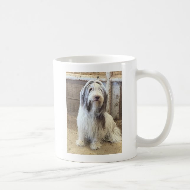 Bearded Collie Coffee Mug (Right)