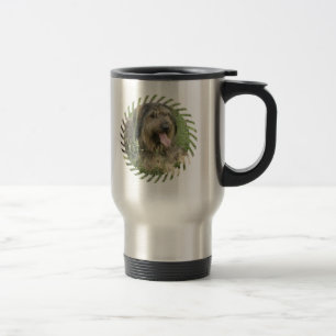 Bearded Collie Dog Stainless Travel Mug