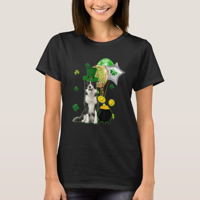 Bearded Collie Dog T-Shirt (Front)