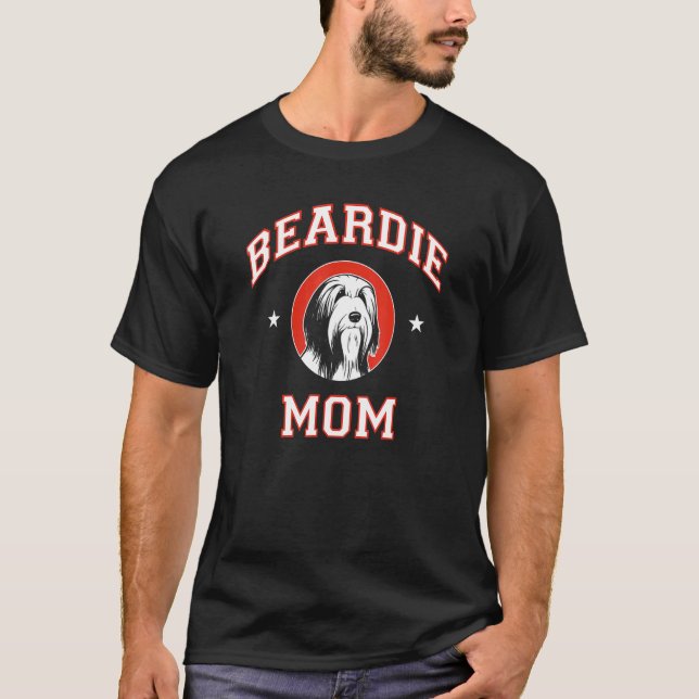 Bearded Collie Mum 1 T-Shirt (Front)