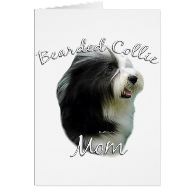 Bearded Collie Mum 2 (Front)