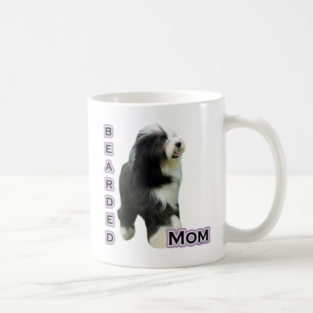 Bearded Collie Mum 4 Coffee Mug (Right)