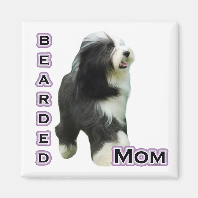 Bearded Collie Mum 4  - Magnet (Front)