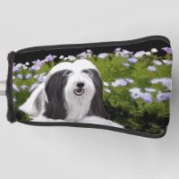 Bearded Collie Painting - Cute Original Dog Art