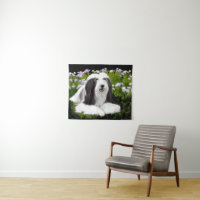 Bearded Collie Painting - Cute Original Dog Art