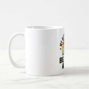 Bearded Collie Vintage Sunset Dog Lover Design_1 Coffee Mug