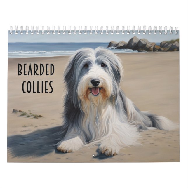 Bearded Collies  Calendar (Cover)