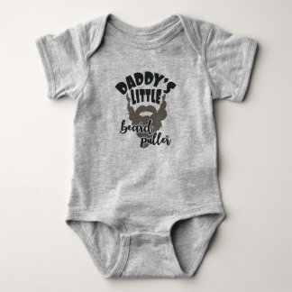 bearded daddy baby bodysuit