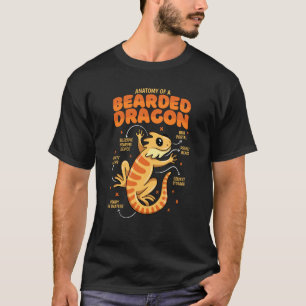 Bearded Dragon Anatomy T-Shirt