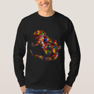 Bearded Dragon Bearded Dragon Colourful T-Shirt
