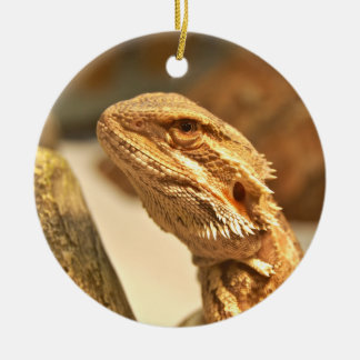 Bearded Dragon Ceramic Tree Decoration