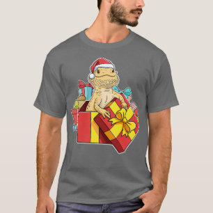 Bearded Dragon Christmas Funny Bearded Dragon Gift T-Shirt