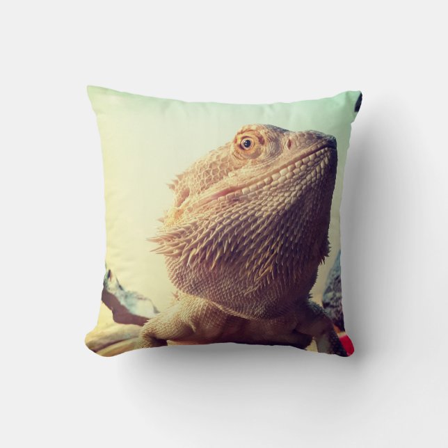 Bearded Dragon Cushion (Front)