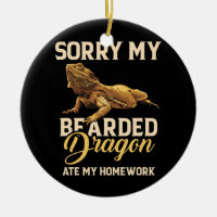 Bearded Dragon Cute Lizard Beardie Ate My