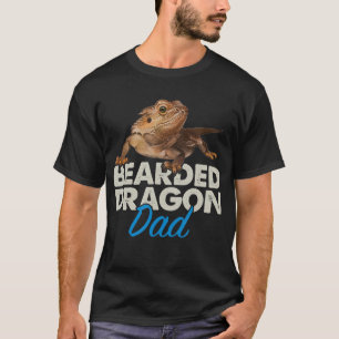 Bearded Dragon Dad Pet Reptile Lizard Owner T-Shirt