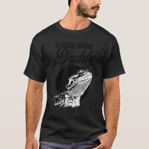 Bearded Dragon Daddy Father Dad Bearded Dragon T-Shirt